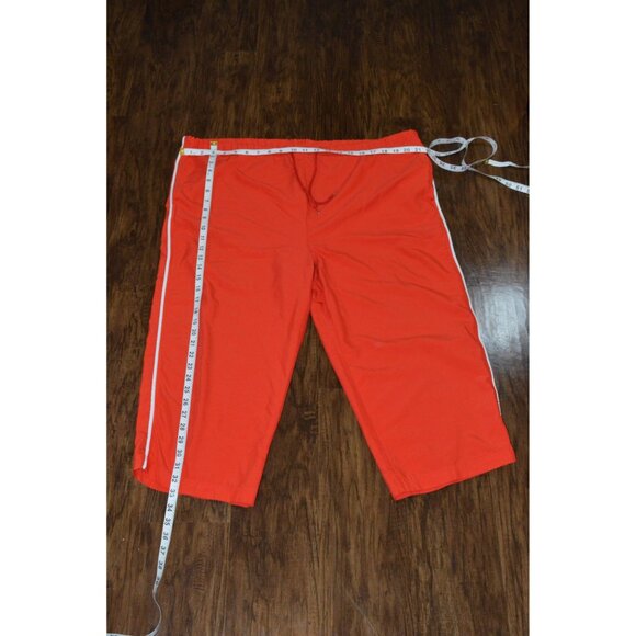 Mountain Lake Casuals women's XL Red Pants Elastic Waist Draw String READ - Picture 3 of 8